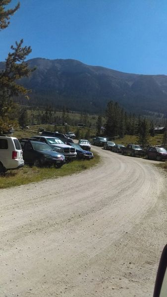 Green River Lakes Road. Photo by B. Kluck Sublette County EMS.