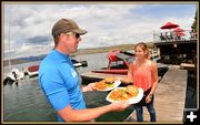 Dockside Service. Photo by Terry Allen.