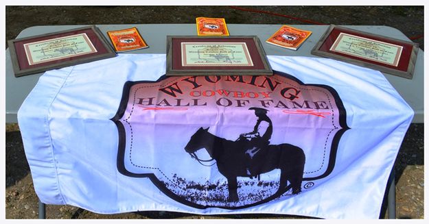 Cowboy Hall of Fame Table. Photo by Terry Allen.