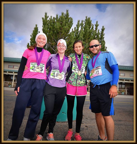 Local Running Team. Photo by Terry Allen.