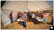 The Food Tent. Photo by Terry Allen.