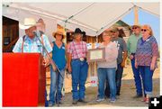 Robert - Bert - Harvey Award. Photo by Terry Allen.