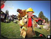 A Happy Recruit. Photo by Terry Allen.