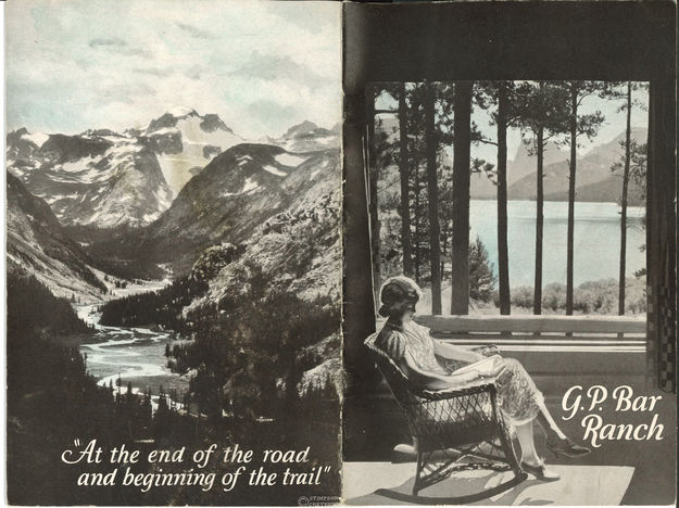 GP Bar Brochure - 1933. Photo by Sublette County Historic Preservation Board.