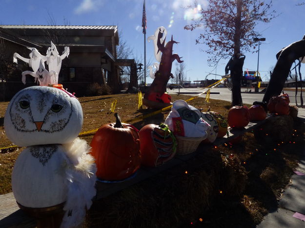 Pumpkin Walk. Photo by Dawn Ballou, Pinedale Online.