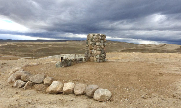 Rock work. Photo by Dawn Ballou, Pinedale Online.