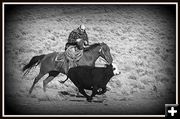 Clay Chases a Runaway. Photo by Terry Allen.