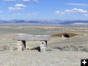 Wind River Range sign. Photo by Dawn Ballou, Pinedale Online.