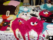 Handmade hats. Photo by Dawn Ballou, Pinedale Online.