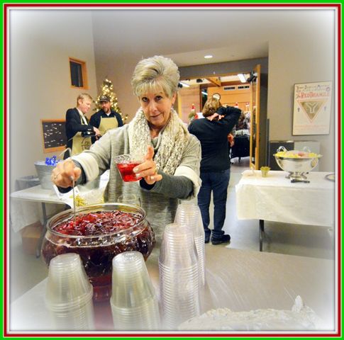 Photo Baiting the Punch Bowl. Photo by Terry Allen.