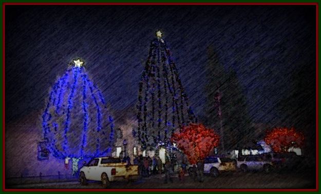 Courthouse Decorations. Photo by Terry Allen.