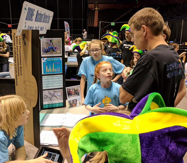 Sharing Team Research. Photo by Andy Adkins.