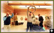 Cowboy Boot Wreath. Photo by Terry Allen.