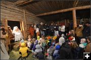 Everyone Sings Christmas Songs. Photo by Terry Allen.