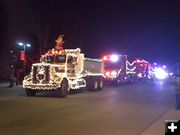 Big trucks. Photo by Katherine Peterson.