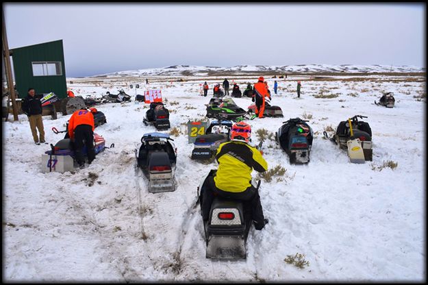 Staging Area. Photo by Terry Allen.