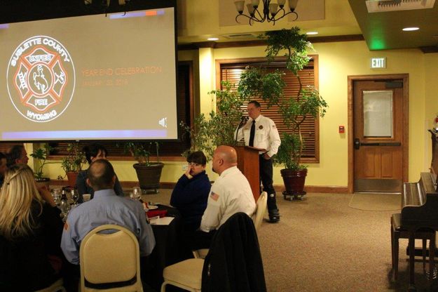 John Ball - 40 Years of Service. Photo by Sublette County Unified Fire.