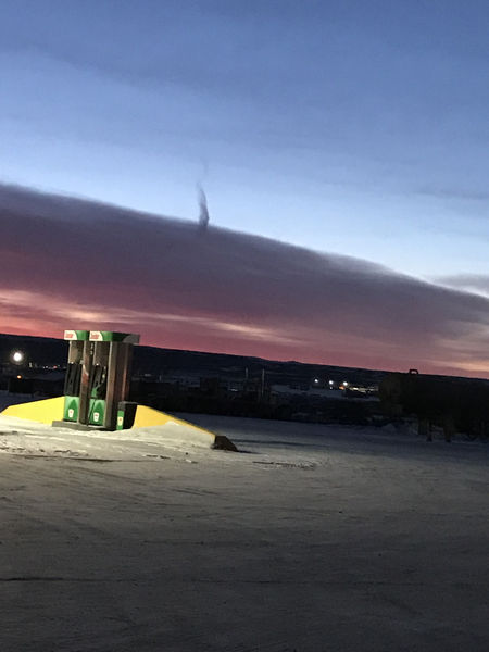 Funnel cloud?. Photo by Renee' Smythe.