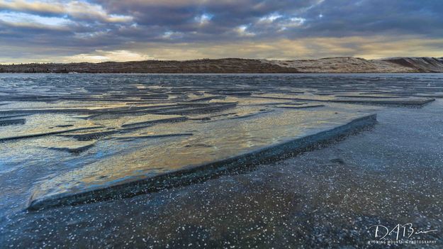 Frozen Battleship. Photo by Dave Bell.