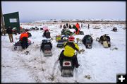 Staging Area. Photo by Terry Allen.