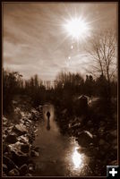 First Ice Walk of Season. Photo by Terry Allen.