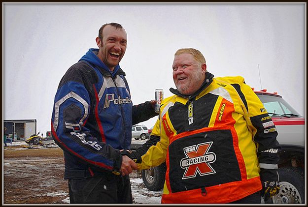 Patrick and Mike 1st and 2nd. Photo by Terry Allen.