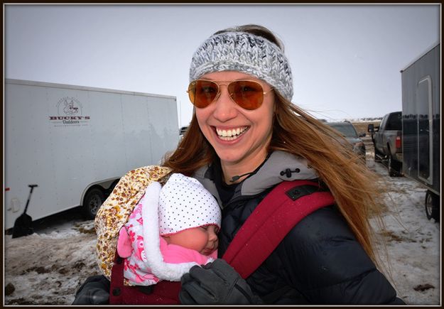 Charlsey and Maize. Photo by Terry Allen.