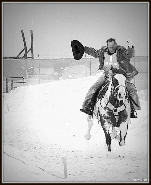 John Lost His Skier. Photo by Terry Allen.