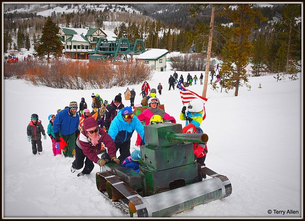 Ice Tank. Photo by Terry Allen.