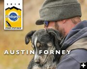 #4 Austin Forney. Photo by International Pedigree Stage Stop Sled Dog Race.