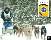 #8 Jeff Conn. Photo by International Pedigree Stage Stop Sled Dog Race.