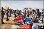 Drivers Meeting. Photo by Terry Allen.