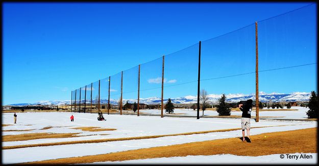 Long Ball Winner. Photo by Terry Allen.