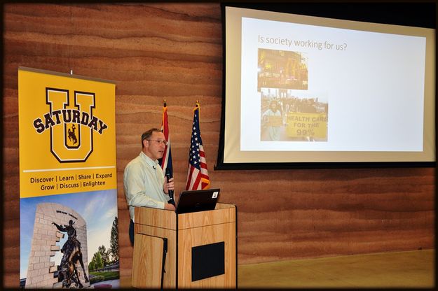 Dr. Robert Godby. Photo by Terry Allen.
