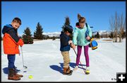 Charlotte Giving Lessons. Photo by Terry Allen.