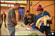 Sign up Night. Photo by Terry Allen.