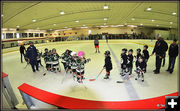 Sportmanship Fist Bumps. Photo by Terry Allen.