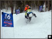 Unknown Sledder. Photo by Terry Allen.