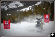 Covered Snowbike. Photo by Terry Allen.