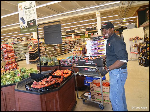 Paul the Produce Man. Photo by Terry Allen.