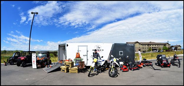 Bucky's Has Get-Around the Ranch Vehicles. Photo by Terry Allen.