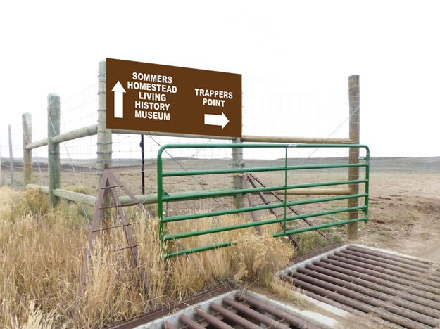 Entry sign. Photo by Dawn Ballou, Pinedale Online.