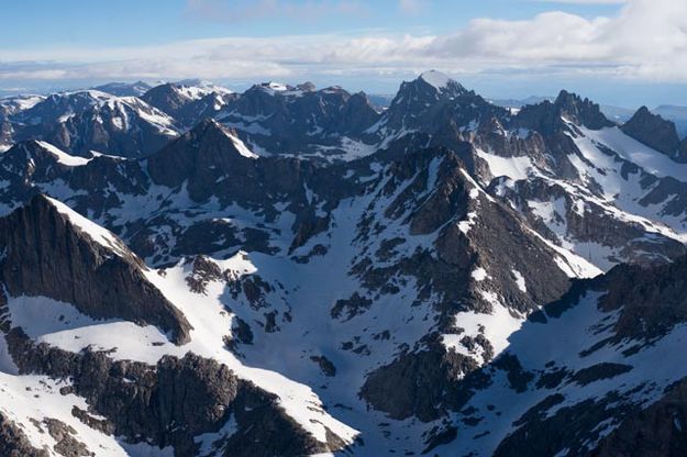 Gannett Peak. Photo by Rita Donham/Wyoming Aero Photo.