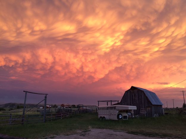 Pole Creek storm view. Photo by Mindi Crabb.