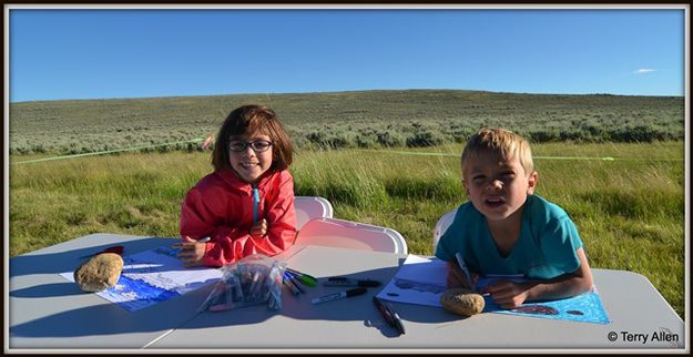 Coloring the Winds. Photo by Terry Allen.