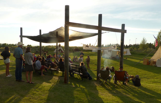 Campfire Stories. Photo by Dawn Ballou, Pinedale Online.