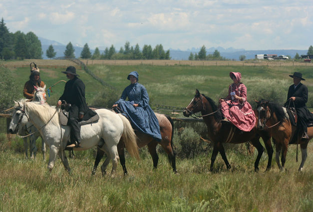 Missionaries. Photo by Clint Gilchrist, Pinedale Online.