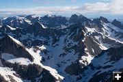 Gannett Peak. Photo by Rita Donham/Wyoming Aero Photo.