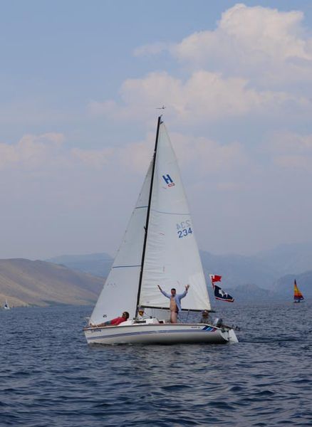 Regatta. Photo by Rita Donham, Wyoming Aerophoto.