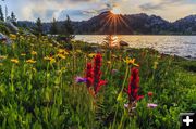 Sunset at Borem Lake. Photo by Dave Bell.